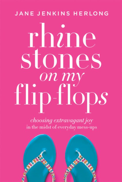 Rhinestones on My Flip-Flops