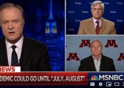 Screenshot of Michael T. Osterholm on MSNBC