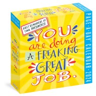 You Are Doing a Freaking Great Job Page-A-Day Calendar 2024