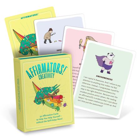 Affirmators! Creativity: 50 Affirmation Cards Deck