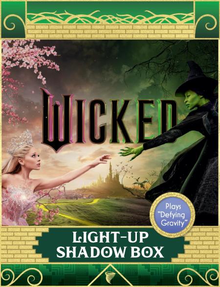 Wicked: Light-Up Shadow Box