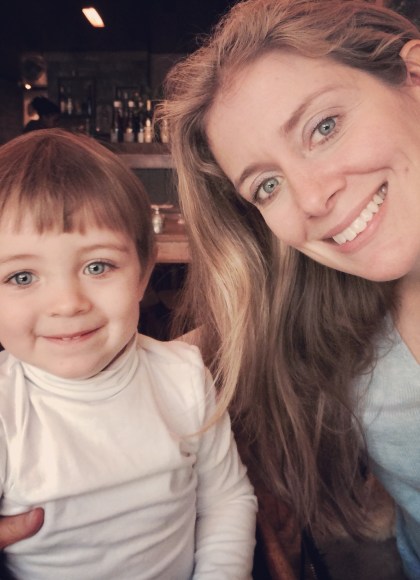 Photo of Johanna Gohmann and her son