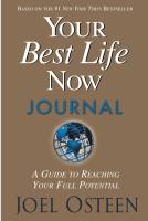 Your Best Life Now Journal
