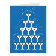 Champagne Congratulations Greeting Card