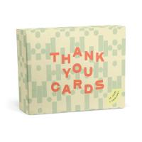 Mosaic Mint Thank-You Boxed-Cards Set