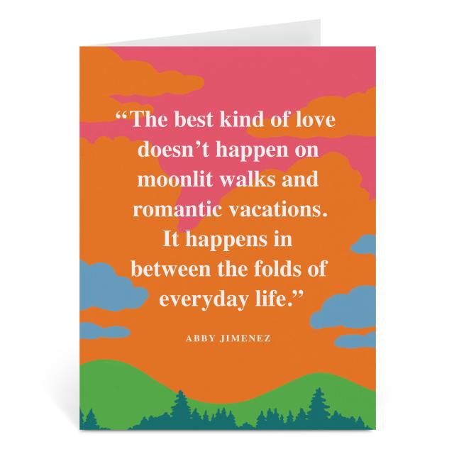 Abby Jimenez Everyday Love Greeting Card