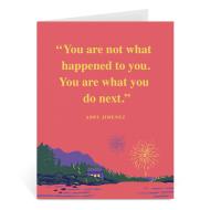 Abby Jimenez Resilience Greeting Card